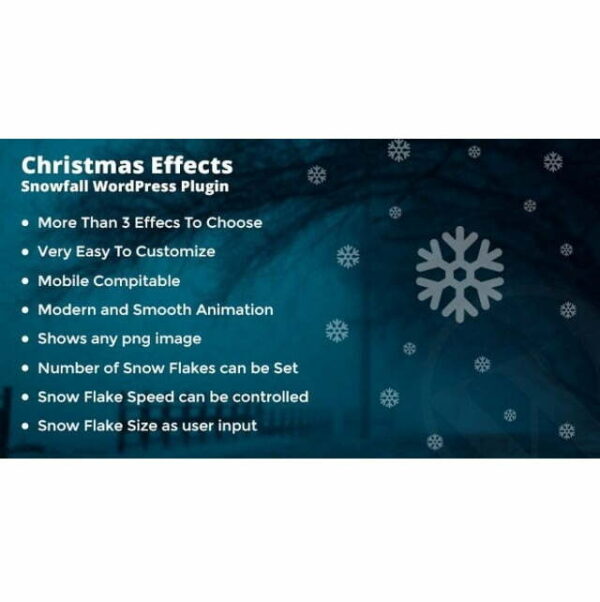 Snowfall Christmas Effects – WordPress Plugin